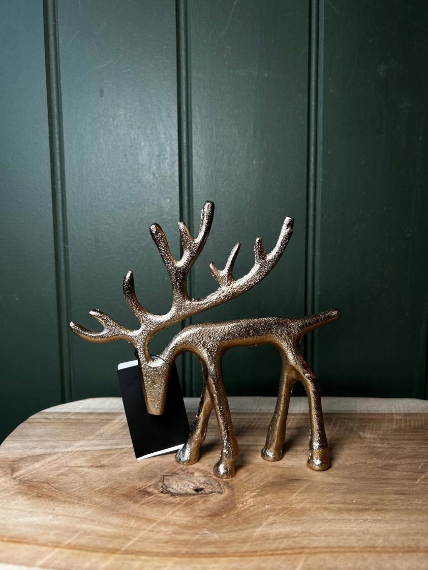 Small Gold Reindeer