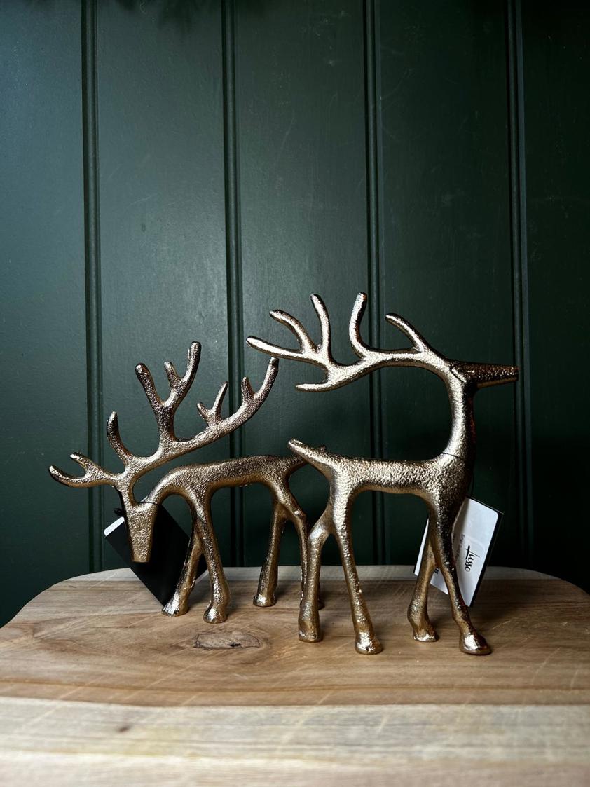 Small Gold Reindeer