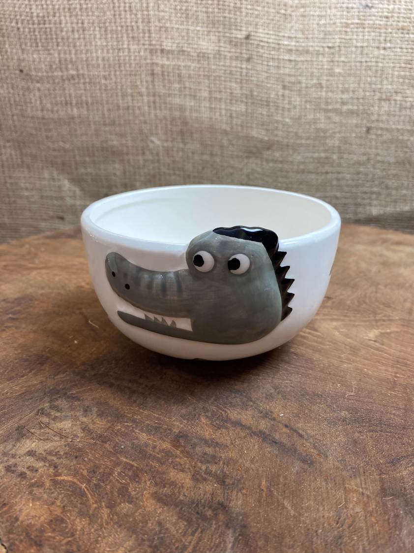 Alligator Children's Animal Bowl