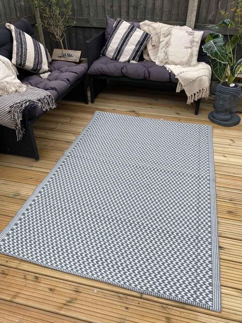 Grey Style 1 120x180cm Indoor/Outdoor Floor Mat