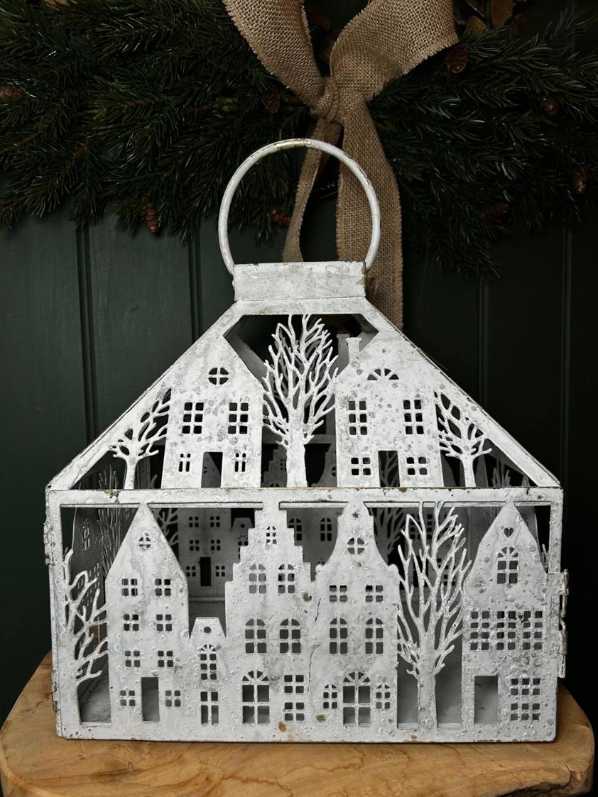 Winter Home Lantern