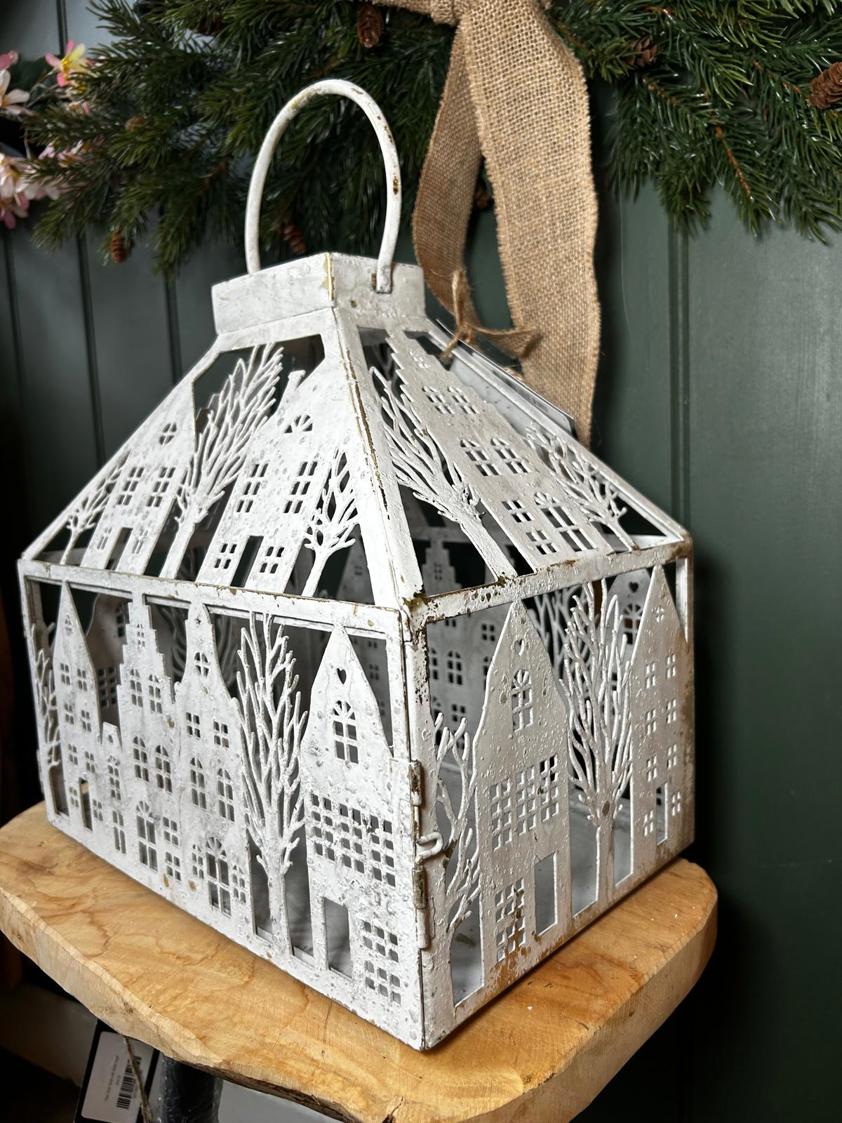 Winter Home Lantern