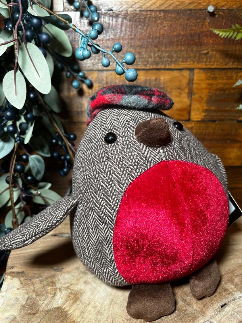 Ralph The Yorkshire Robin Door Stop