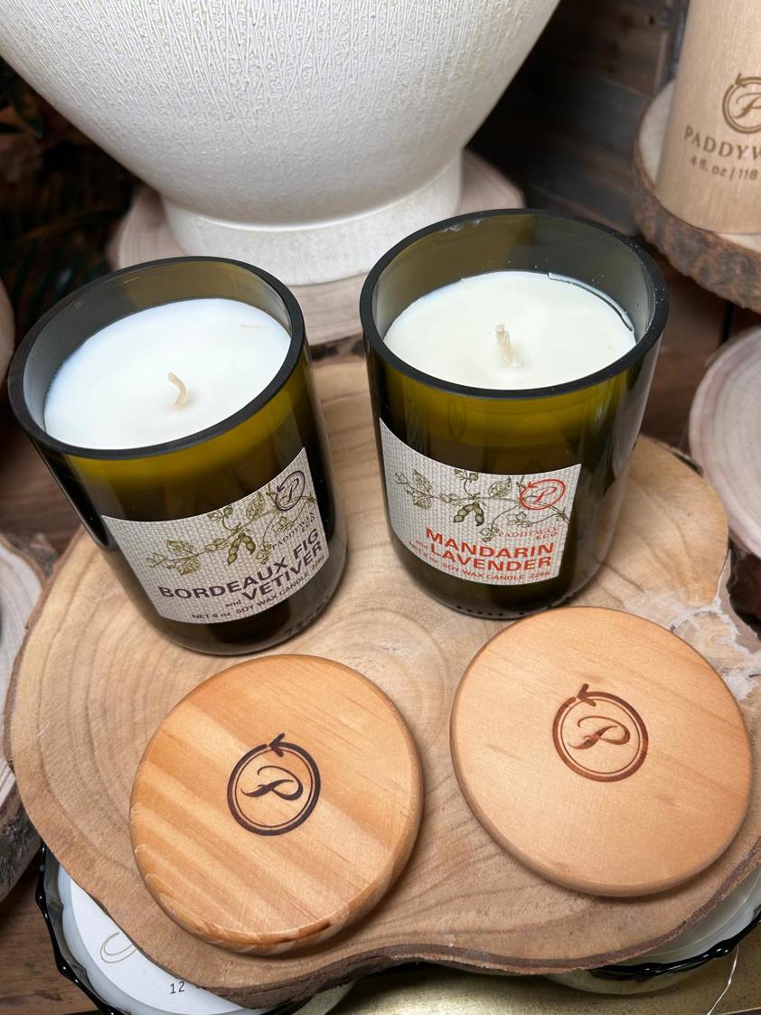 Paddy Wax Eco Green Recycled Glass Candle