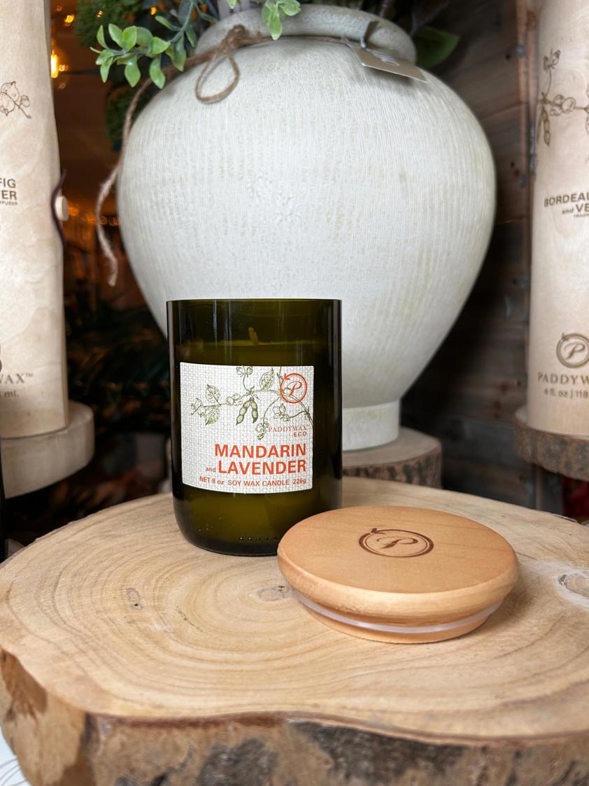 Paddy Wax Eco Green Recycled Glass Candle