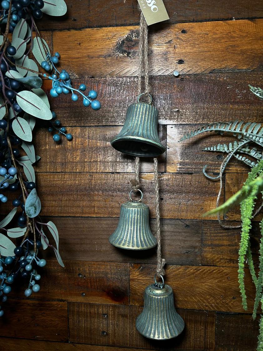 Three Hanging Bell Garland