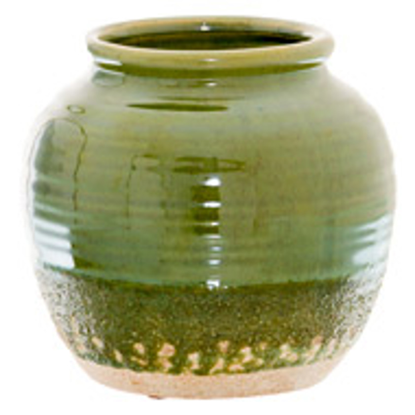 Seville Collection Olive Squat Vase 22318