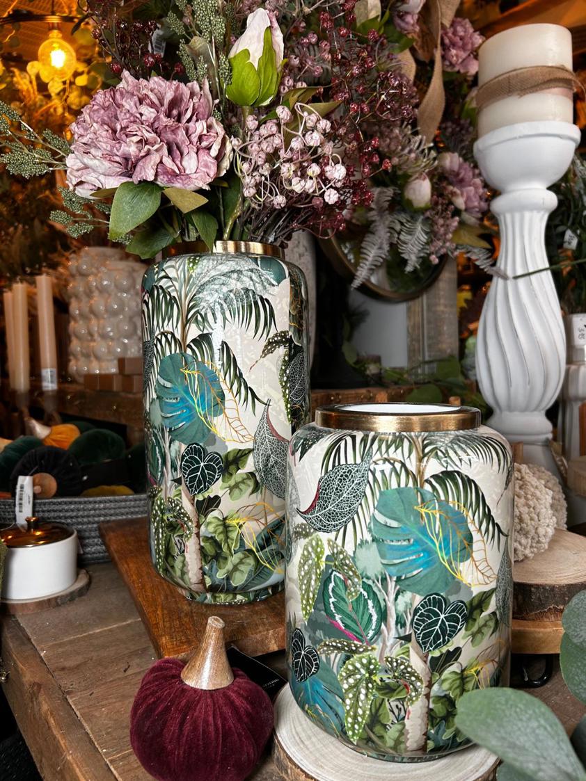 Jungle Print Vase Jungle Print Vase