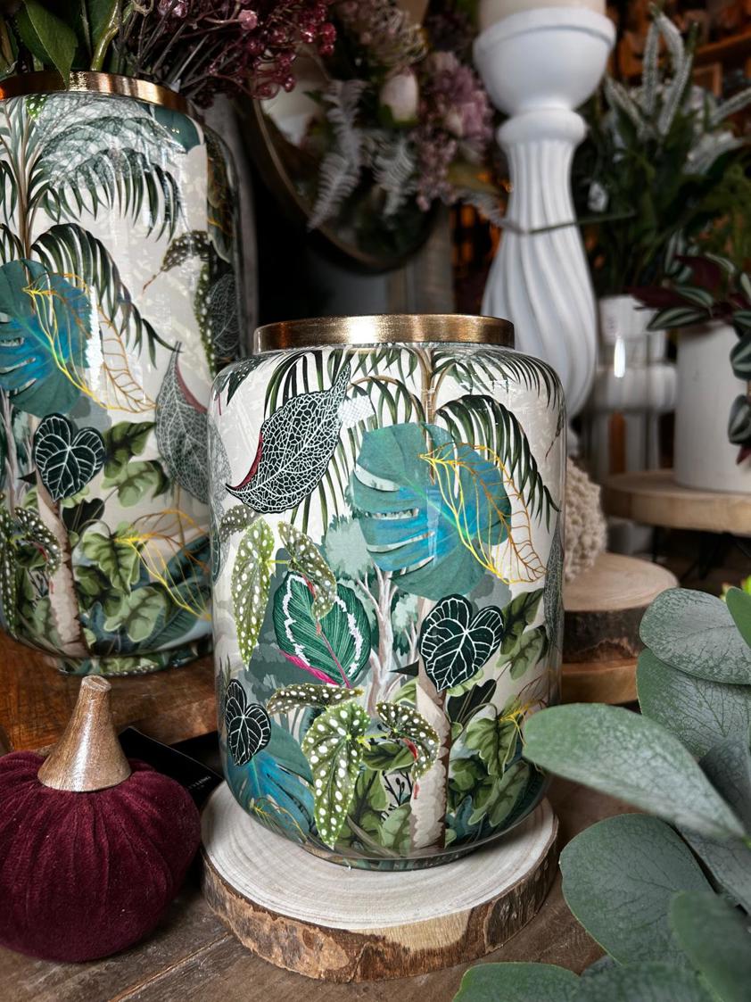 Jungle Print Vase Jungle Print Vase