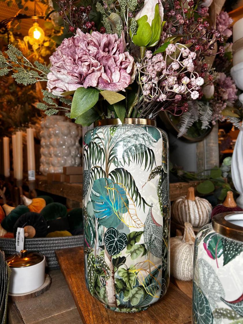 Jungle Print Vase Jungle Print Vase
