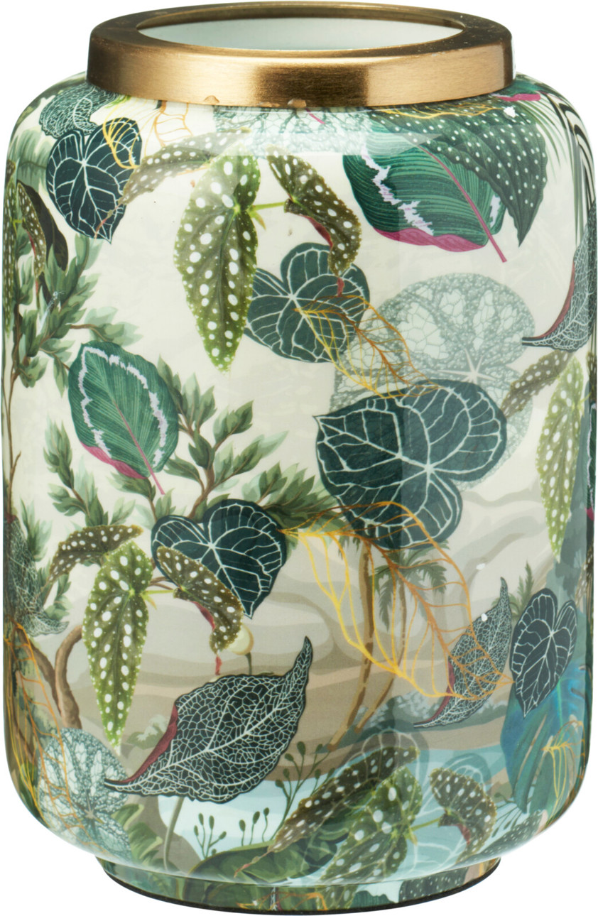 Jungle Print Vase