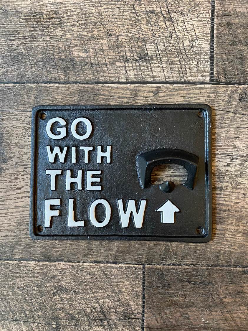 Go With The Flow Beer Opener