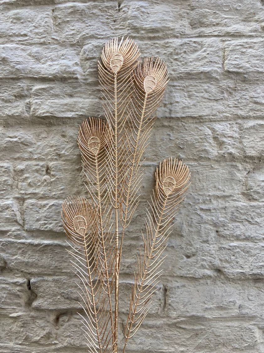 3 Gold Branch Decorations (4 Designs)