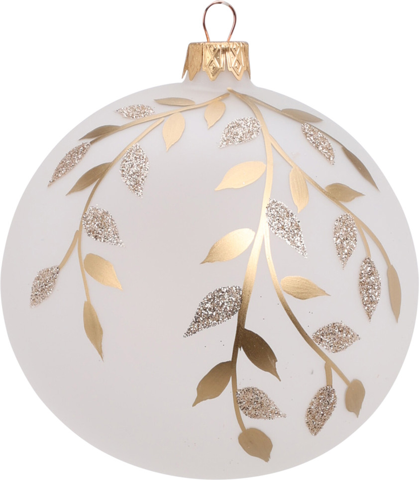 Hand Blown Glass Leaves Bauble Hand Blown Glass Leaves Bauble