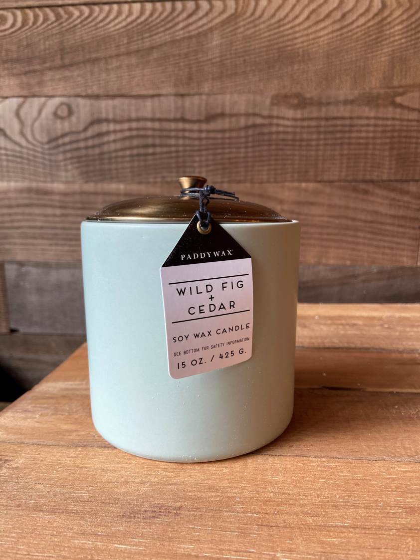 15oz Wild Fig & Cedar Candle