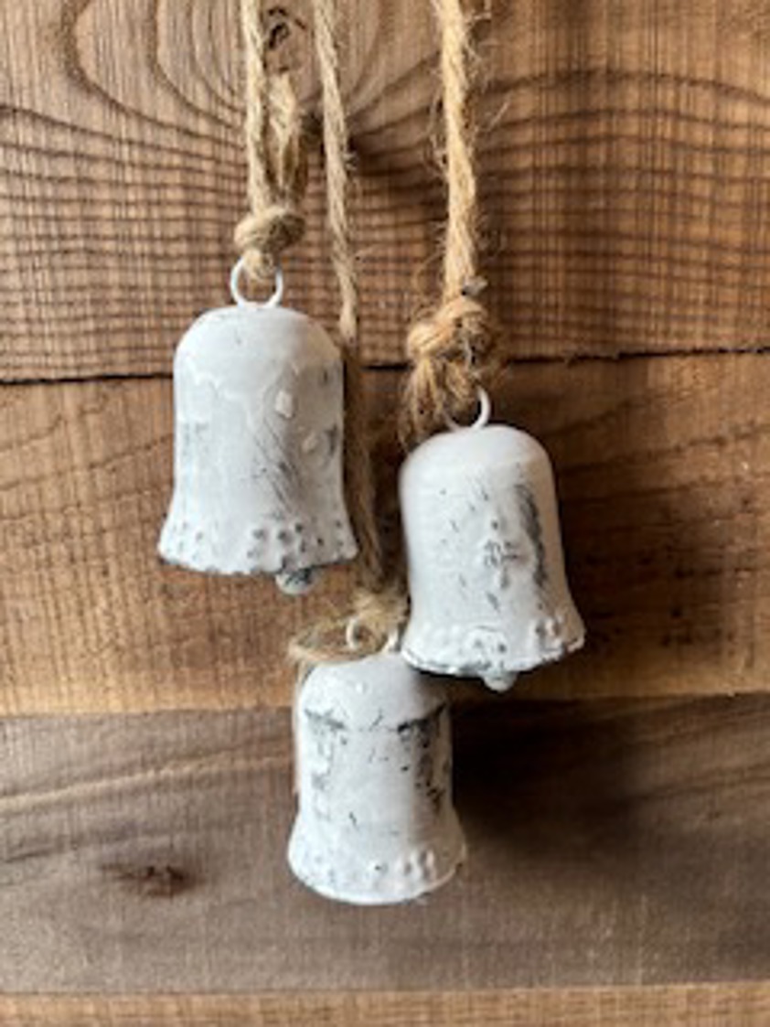 Set of 3 Hanging Bells Deco