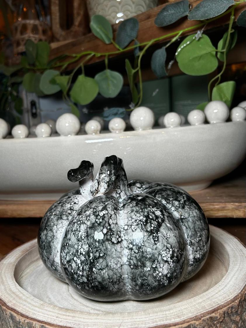 Black & White Pumpkin