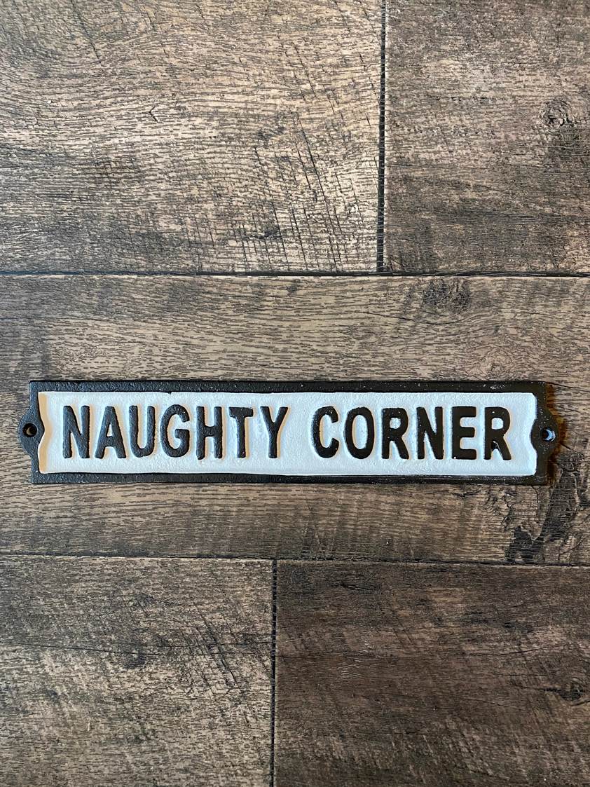 Naughty Corner Sign