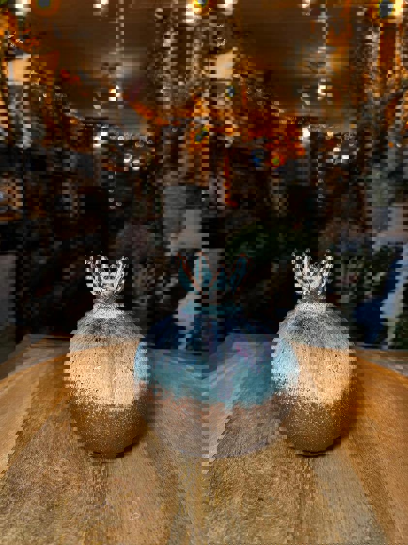 Small Round Pomegranate Vase