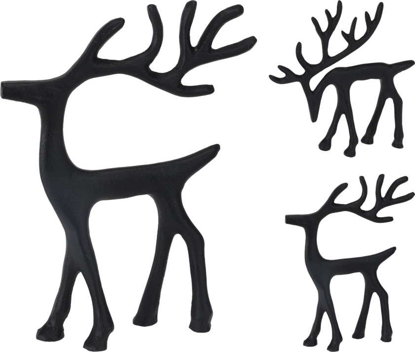 Small Black Reindeer