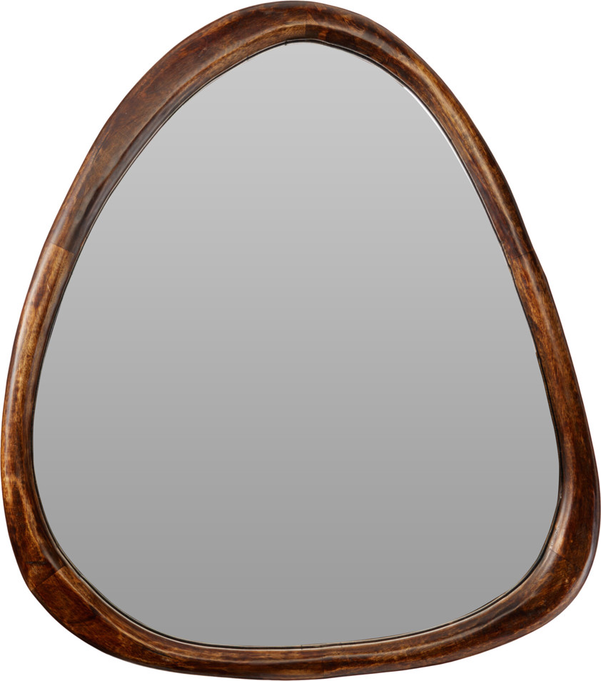 Dark Wood Mirror