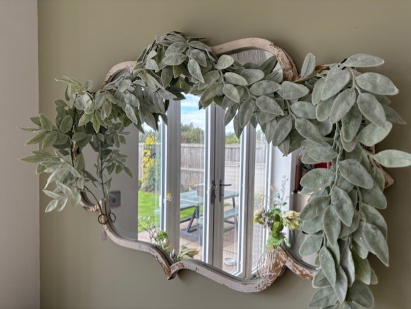 Frosted Sage Leaf Garland