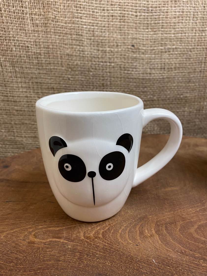 Panda Children's Animal Mug with Coaster