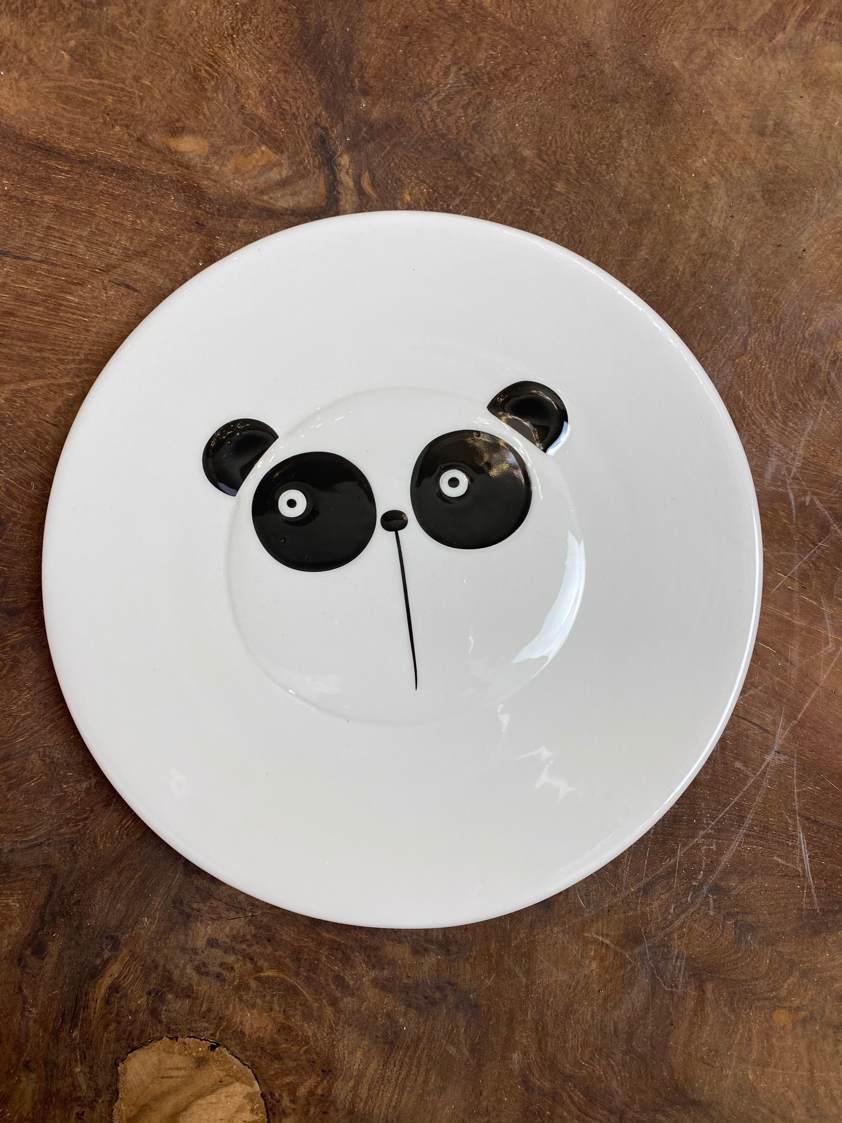 Panda Children's Animal Plates