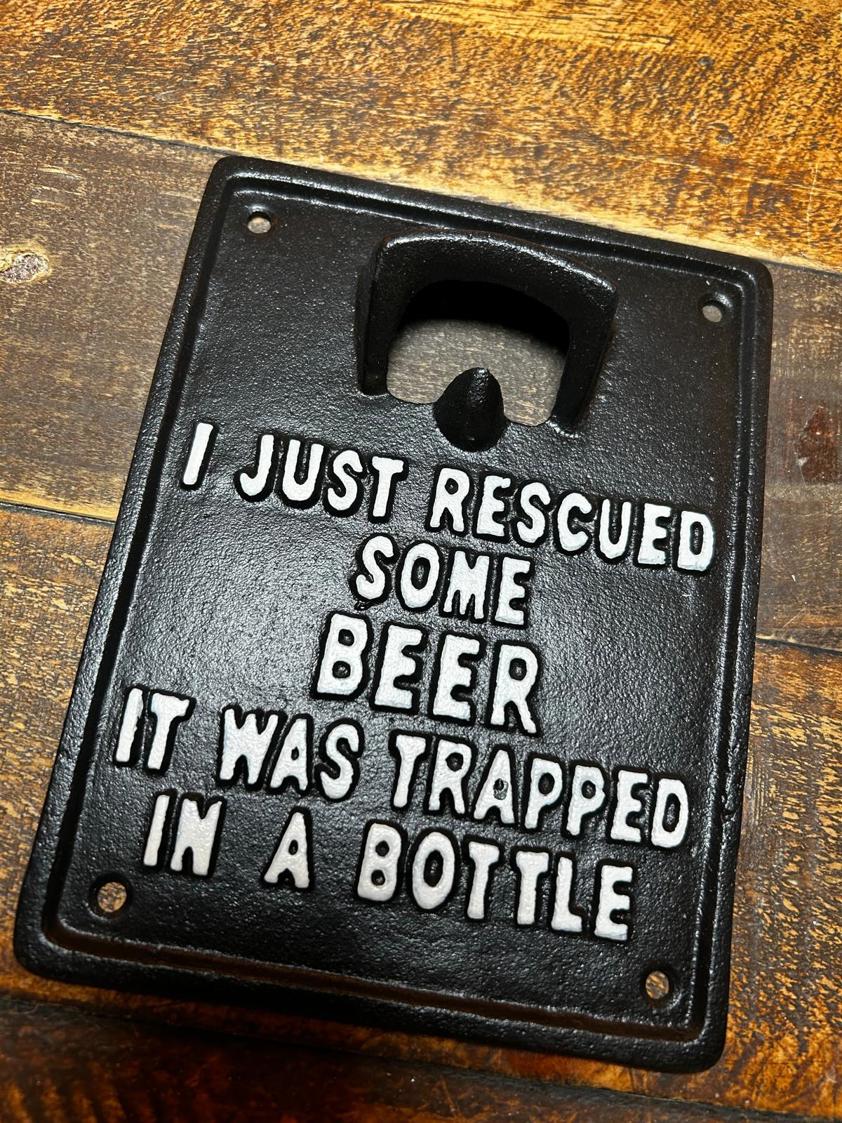Rescued Beer Bottle Opener