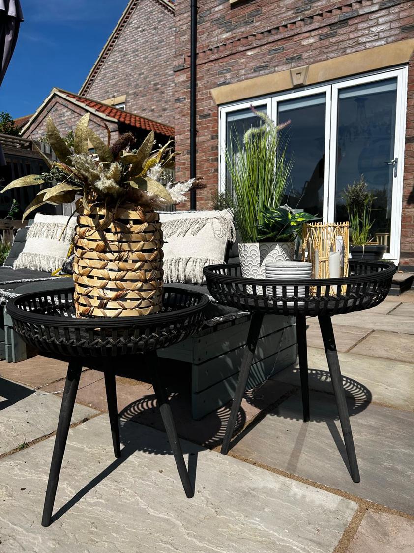 Bamboo Side Table