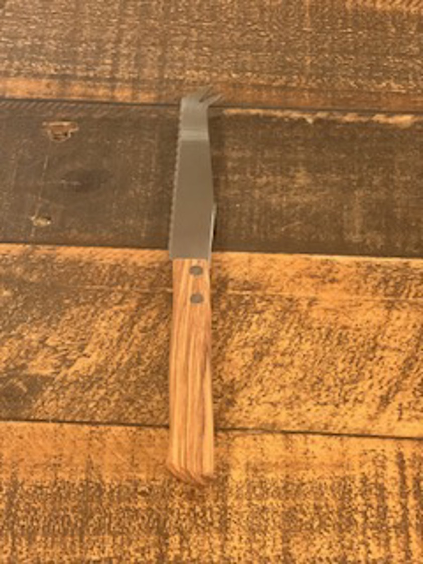 Olive Wood Hard Cheese Knife