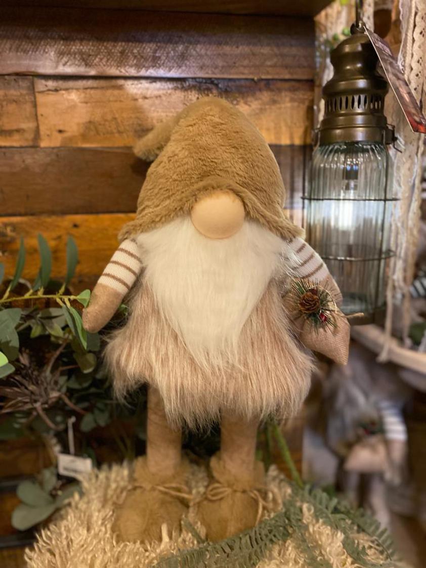 large white beard Pluche Gonk  with LED