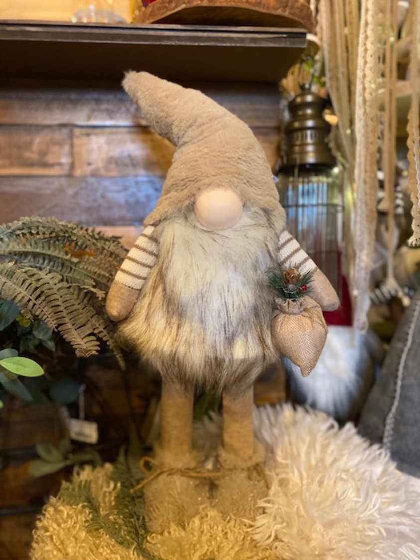 large mixed beard Pluche Gonk  with LED