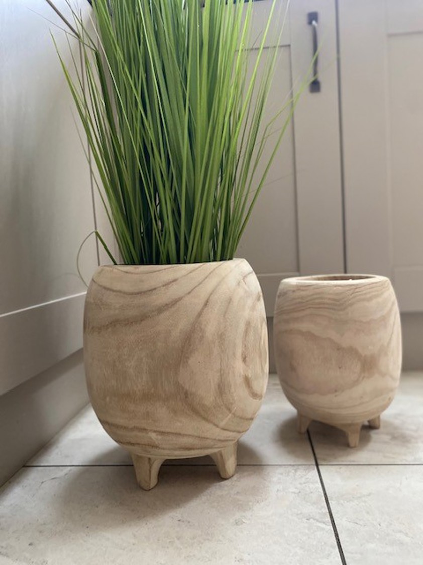 Wooden Plant Pot