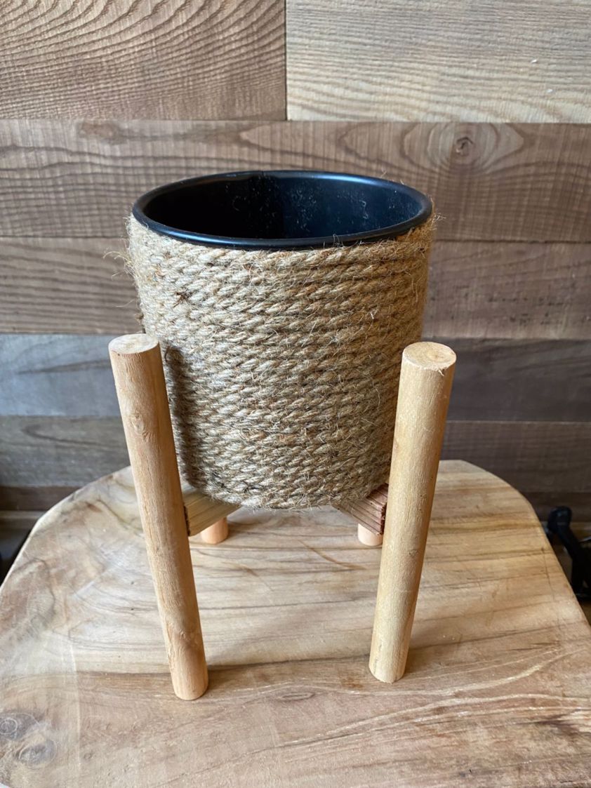 Jute Planter on Legs