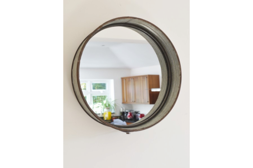 Galvanised Mirror