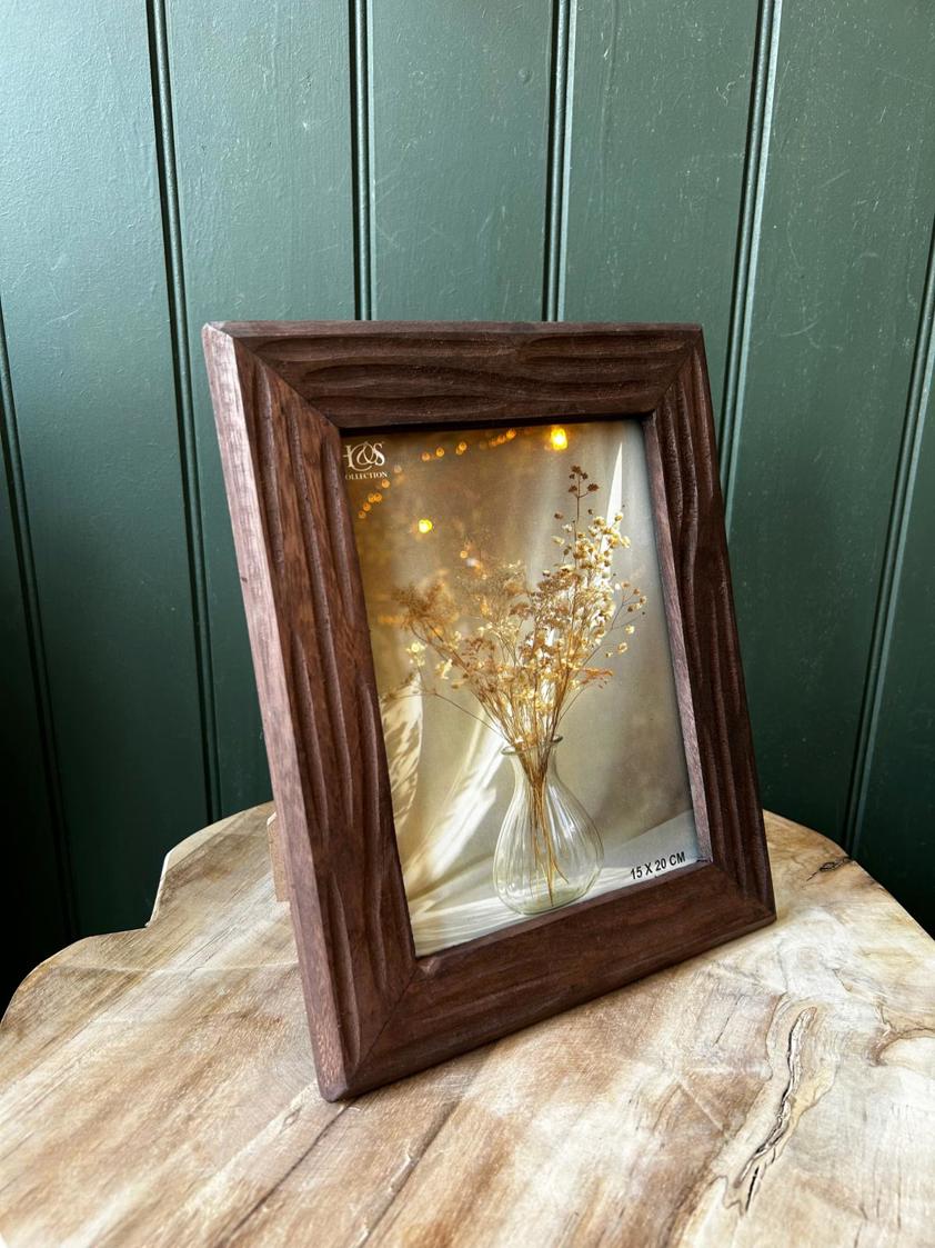 Photo Frame Mango Wood Dark