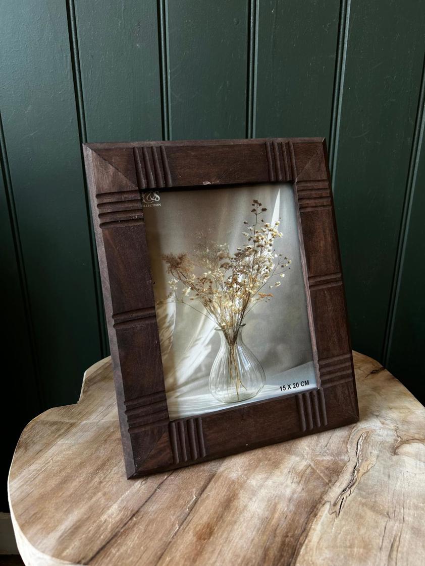 Photo Frame Mango Wood Dark
