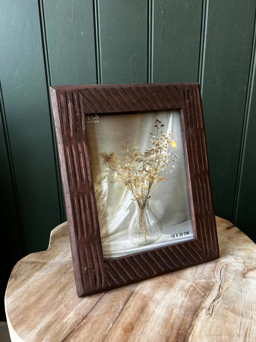 Photo Frame Mango Wood Dark
