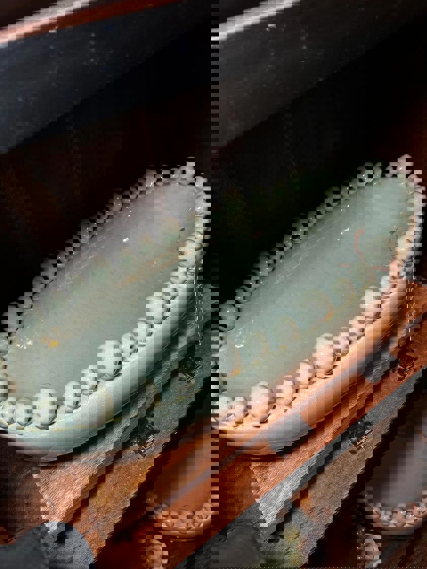 Decorative Oval Bobble Bowl