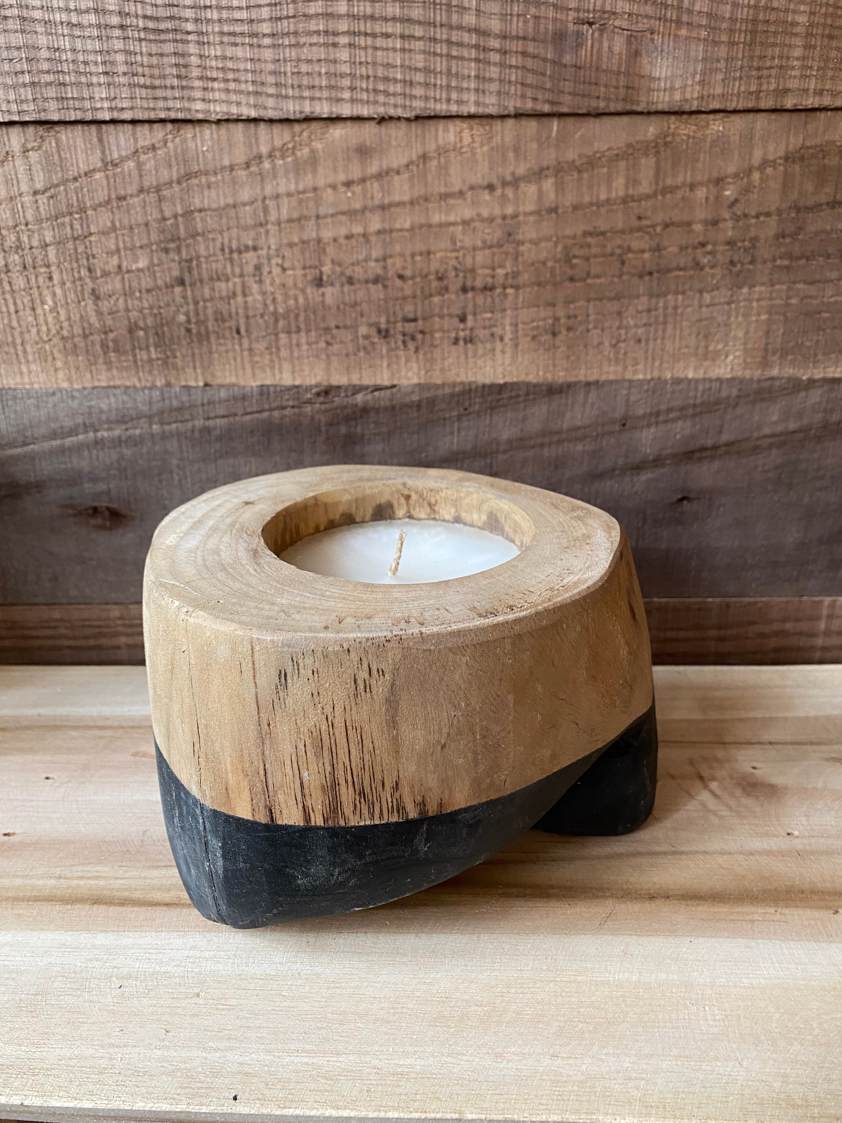 Black Teakwood Candles
