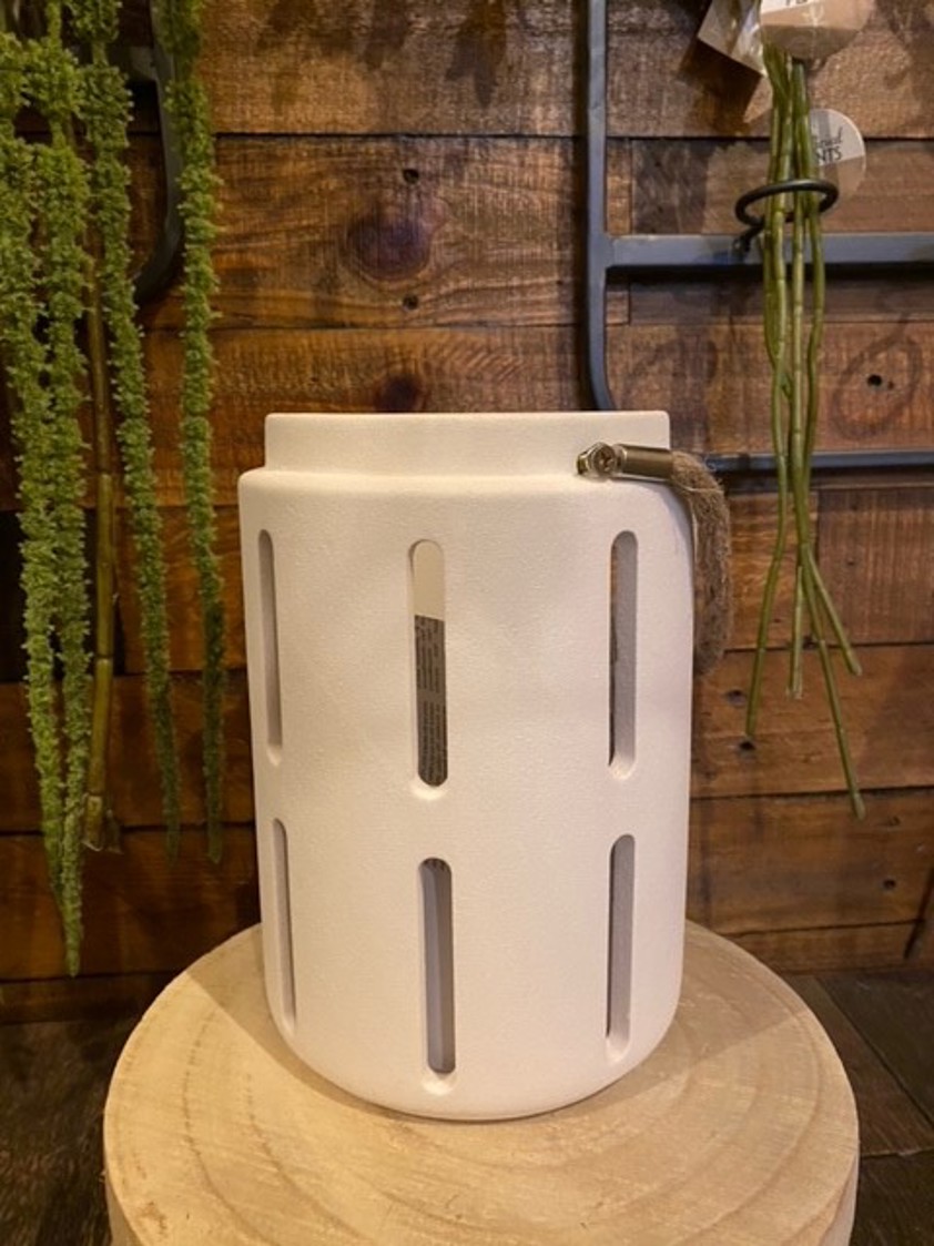 2 Ceramic Lantern 21cm