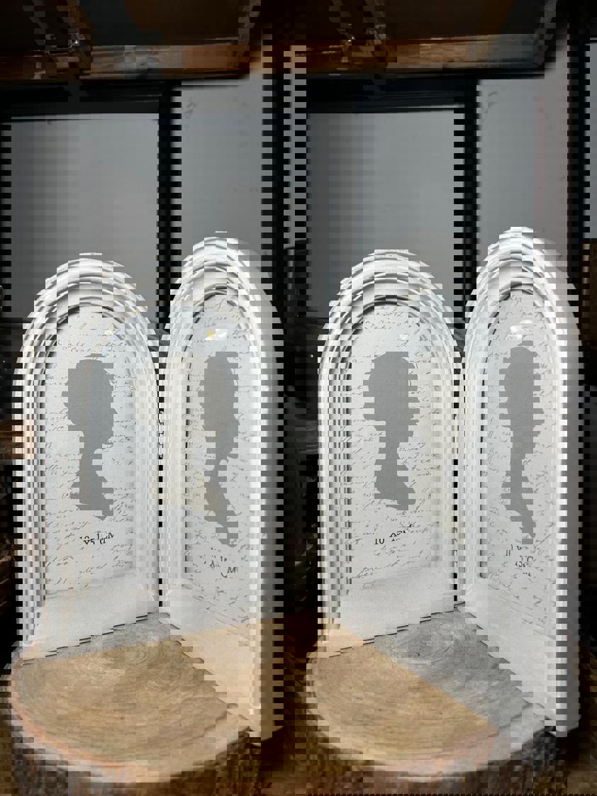 Arch Double Picture Frame