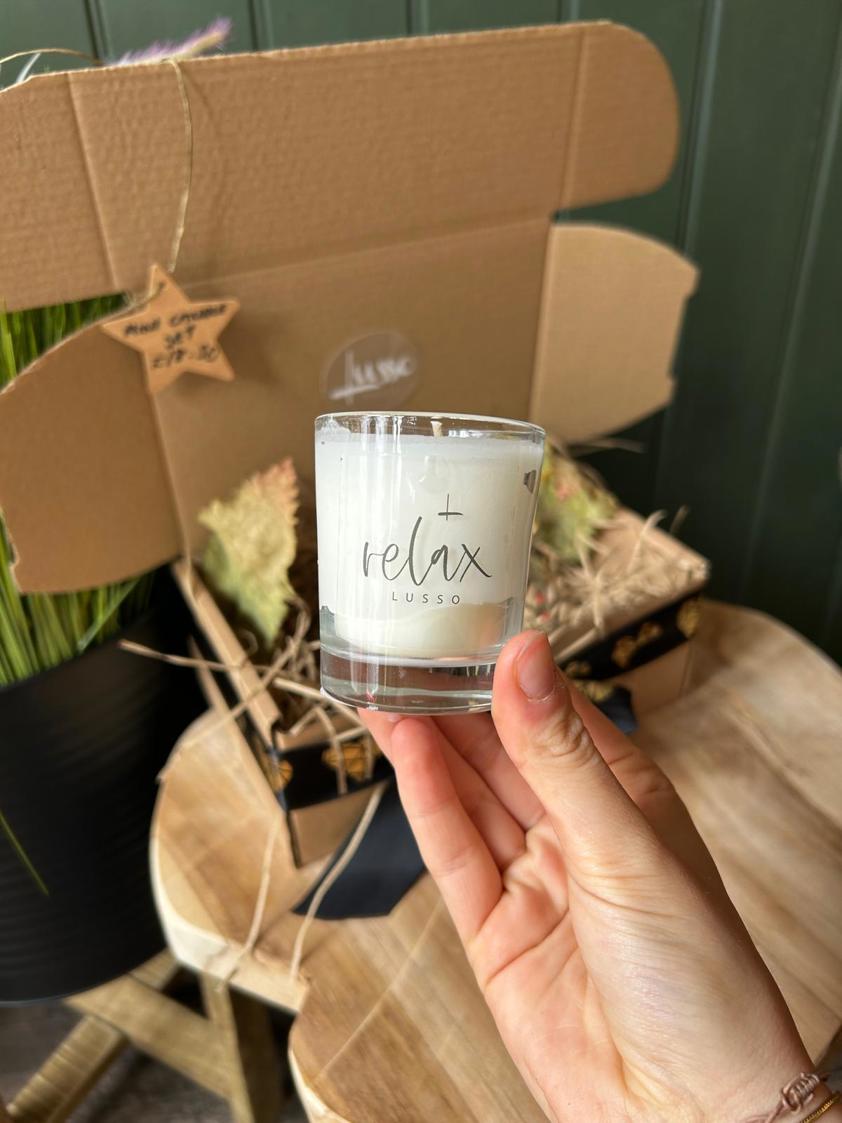 Lusso House Mini Candle & Matches Gift Set