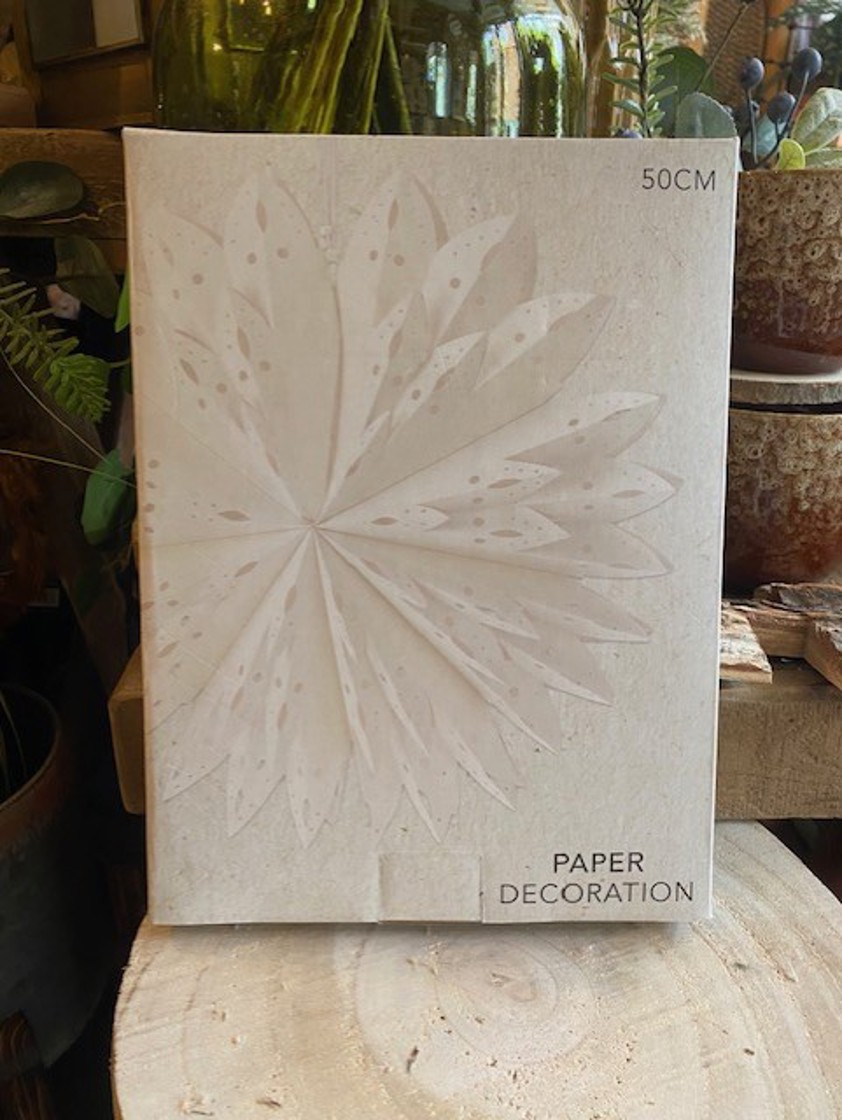 White Paper Star