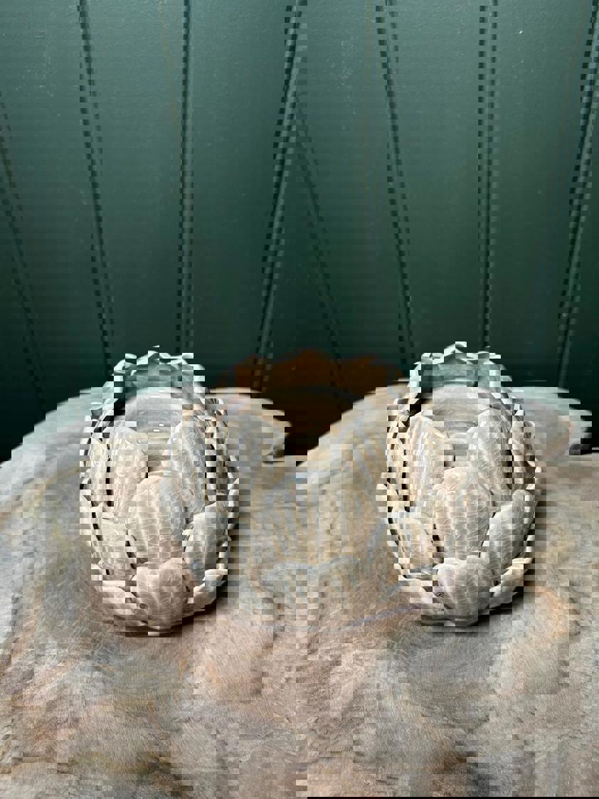 Cream Artichoke Candleholder