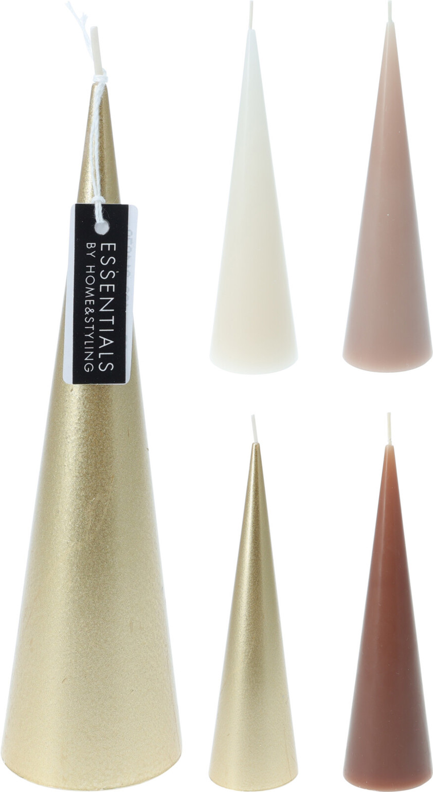 Cone Pillar Candle