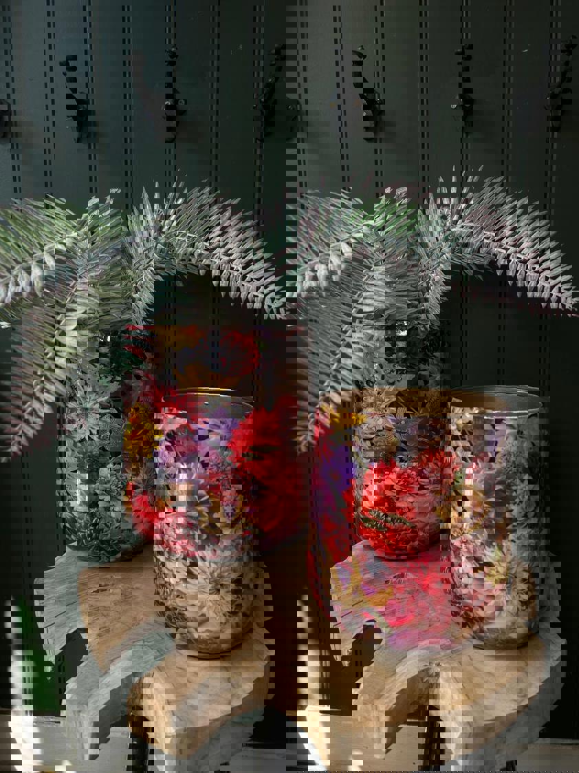 Bright Floral Flower Planter