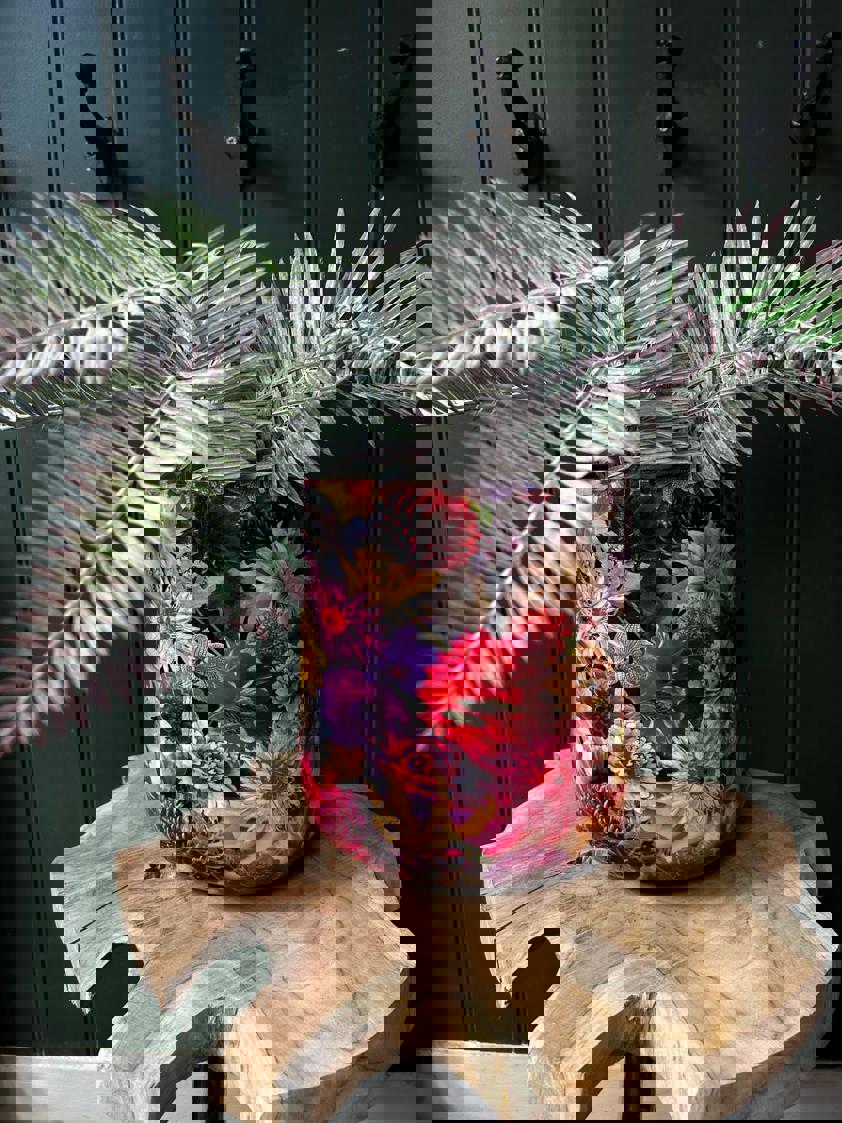 Bright Floral Flower Planter