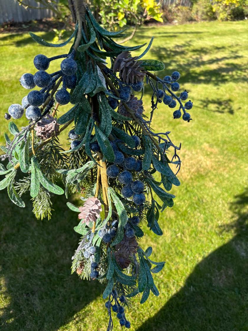 Blueberry Drop Shape